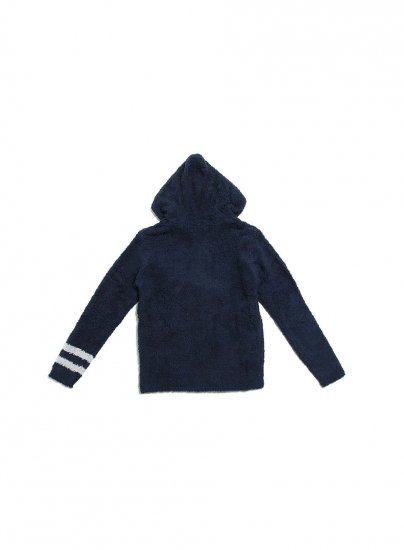 【正規通販】Barefoot Dreams メンズ C594 mens zip hoodie with stripe ベアフットドリームス | THE  PARK ONLINE SHOP
