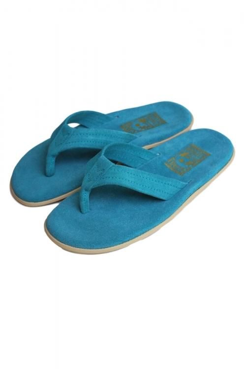 PT203 スエードサンダル SUEDE TURQUOISE ISLAND SLIPPER アイランドスリッパー - THE PARK ONLINE  SHOP