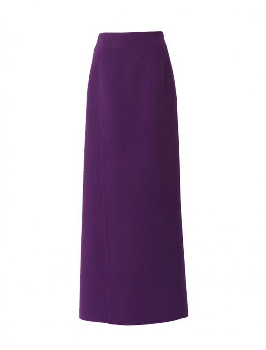 17-18A/W バイカラービーバーオイランスカート purple beautiful