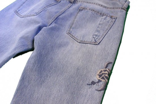 CURRENT/ELLIOTT ȥꥪå THE CROSSOVER Relaxed Fit Jeans Harrison with Embroidery Υ֥᡼