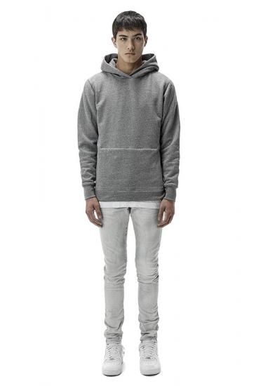 HOODED VILLAIN DARK GREY JOHN ELLIOTT ジョンエリオット - THE PARK