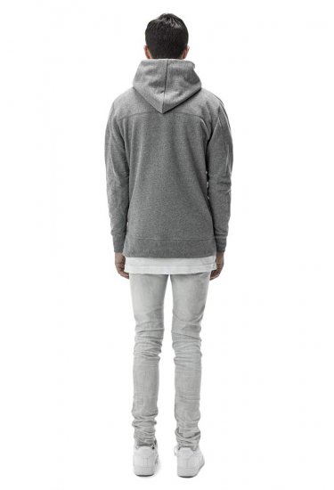 HOODED VILLAIN DARK GREY JOHN ELLIOTT ジョンエリオット - THE PARK