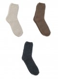 Barefoot Dreams ベアフットドリームス メンズ 537 CozyChic Men's Socks 3色