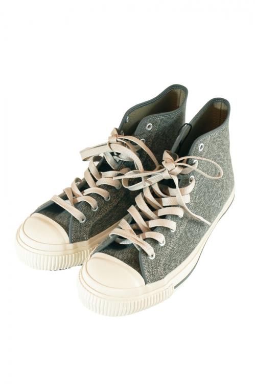 Nigel Cabourn ナイジェルケーボン サイズ:7 1/2 アーミー トレーナー ハイトップ スニーカー 80350062015 ARMY TRAINERS HIGH TOP ムーンスター MOON STAR シューズ 靴 オリーブ 【メンズ】メンズ