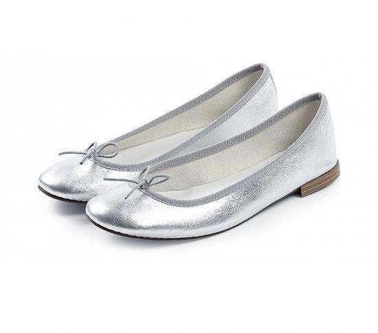 Ballerina Cendrillon サンドリオン Metallic Silver repetto