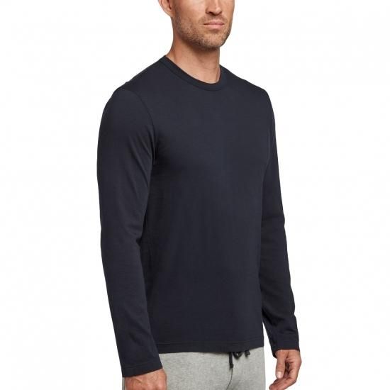 【美品】JAMES PERSE ジェームスパース　長袖　カットソー　黒　2 美品】JAMES PERSE ジェームスパース 長袖 カットソー 黒 2