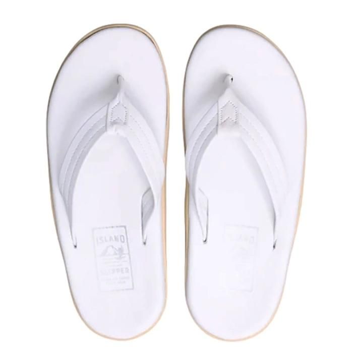 正規通販】ISLAND SLIPPER トング PT202 WHITE アイランドス
