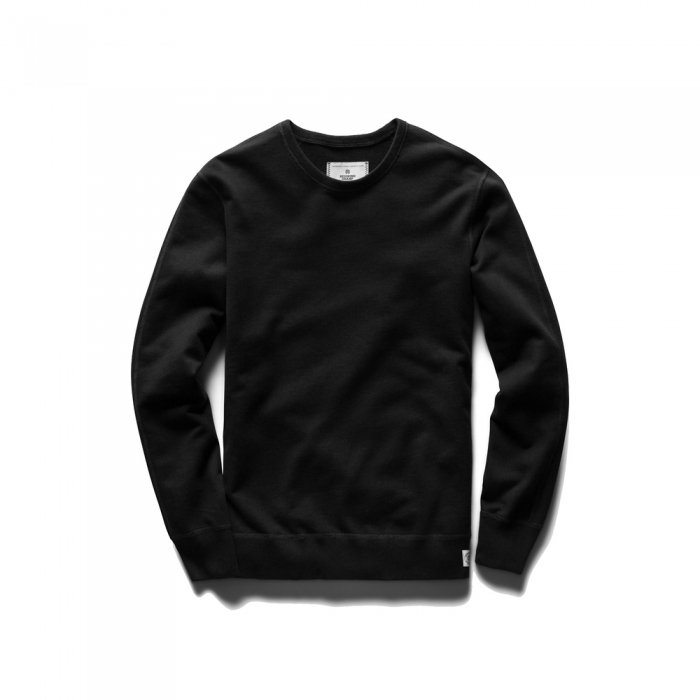 クルーネックスエット LIGHTWEIGHT TERRY RC-3528 BLACK REIGNING CHAMP レイニングチャンプ - THE  PARK ONLINE SHOP