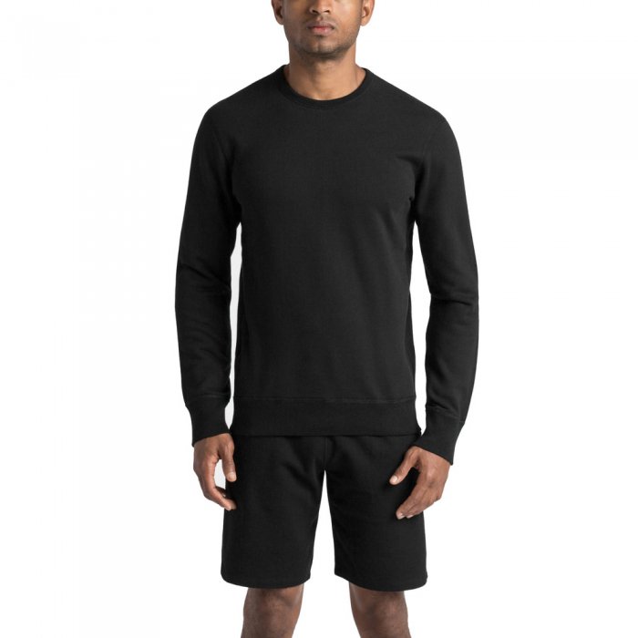 クルーネックスエット LIGHTWEIGHT TERRY RC-3528 BLACK REIGNING CHAMP レイニングチャンプ - THE  PARK ONLINE SHOP