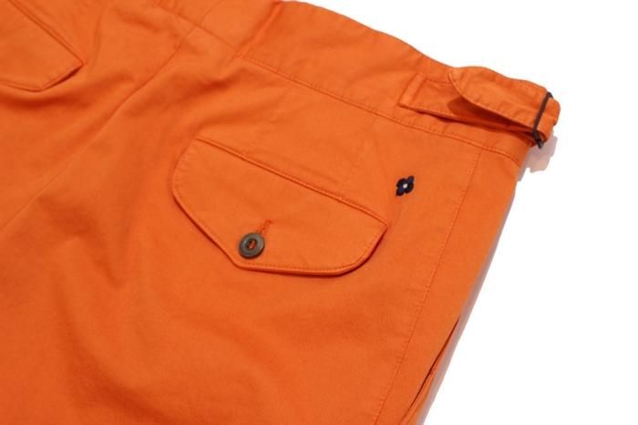LARDINI ショートパンツ　グルカパンツ 19S/S グルカショートパンツ ORANGE LARDINI ラルディーニ - THE