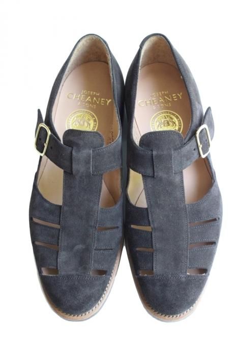 ジョセフチーニー アンド サンズ グルカサンダル ペンザンス2 付属品 箱あり PENZANCE 2 グルカサンダル PONY SUEDE BROWN CHEANEY ジョセフ