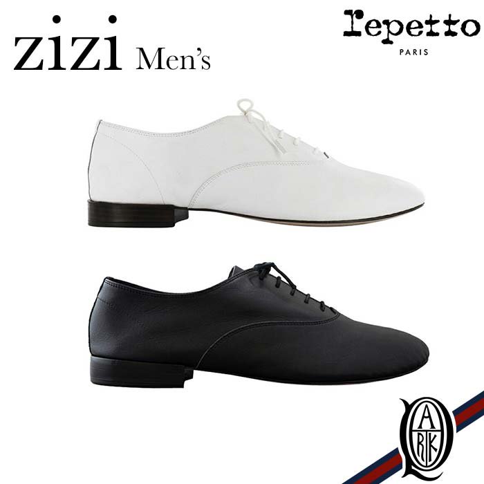 正規取扱店】repetto Oxford shoe Zizi for men Goatskin 2色 WHITE
