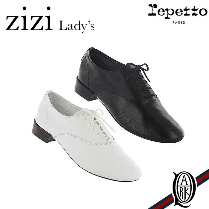 repetto Zizi Oxford shoe 2色 Goatskin WHITE BLACK - THE PARK
