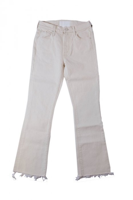 THE INSIDER ANKLE FRAY LT BEIGE MOTHER DENIM マザーデニム - THE PARK ONLINE SHOP