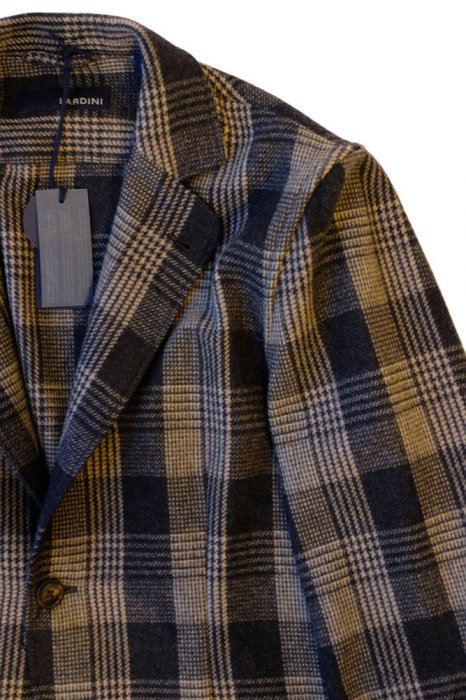 20-21A/W チェック柄シャツジャケット CHECK LARDINI ラルディーニ