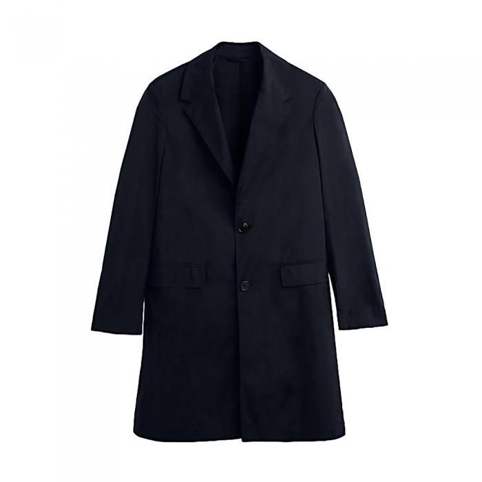 定番マットナイロンストレッチシングルコート NAVY Neil Barrett 定番マットナイロンストレッチシングルコート NAVY Neil Barrett