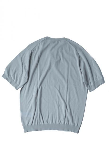 S4409 メンズ 30G 半袖クルーネックニット CLOUD JOHN SMEDLEY