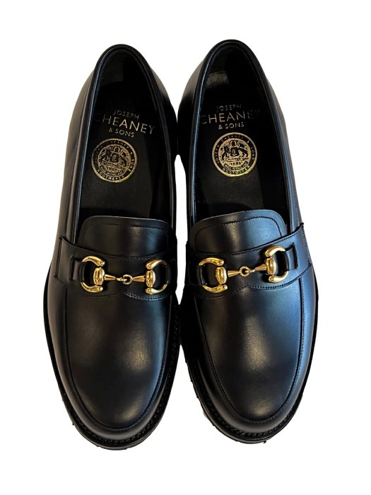 CHEANEY ジョセフ チーニー PRESTON ビブラムソール BLACK CALF（THE