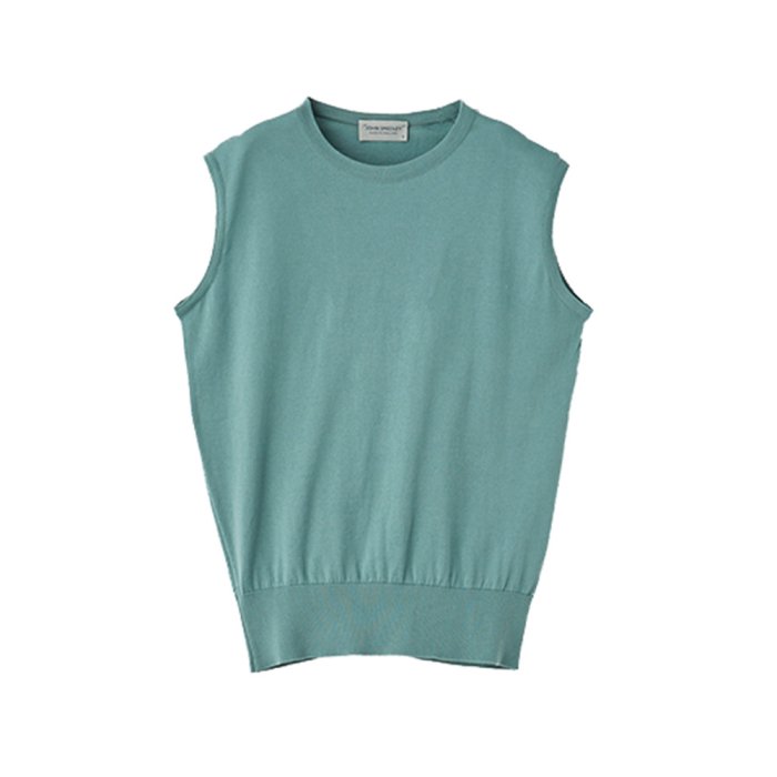 JOHN SMEDLEY S4553 レディース 30G ノースリーブ ニット HAZE