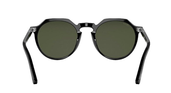 Persol PO 3288S 男性 サングラス BLACK/GREEN 55/19/145-