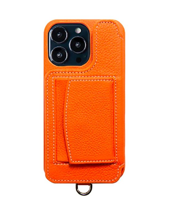 Demiurvo POCHE iPhone14Pro ORANGE 携帯ケース(デミウルーボ) - THE