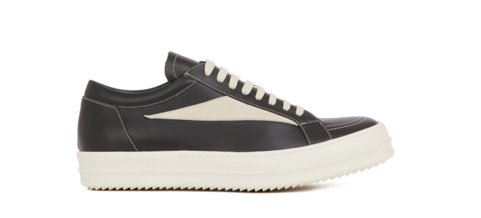 Rick Owens VINTAGE SNEAKS BLACK/MILK/MILK - THE PARK ONLINE SHOP