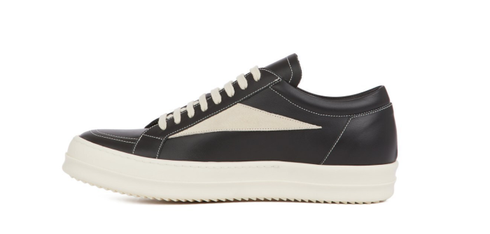 Rick Owens VINTAGE SNEAKS BLACK/MILK/MILK - THE PARK ONLINE SHOP