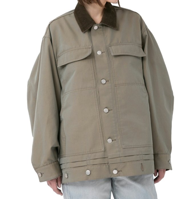 double-end post work twill blouson1度のみ短時間着用極美品です