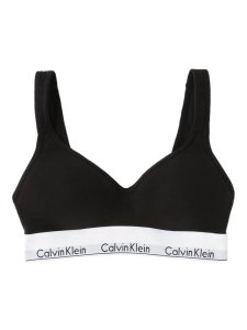 Calvin Klein underwear カルバン・クライン アンダーウェア スクープ バック ライトリー ラインド ブラレット QF5490 MODERN COTTON 001 BLACK 