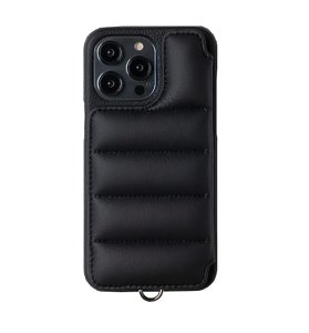 【正規取扱店】DEMIU BALLON iPhone15Plus BLACK 携帯ケース（デミュウ）
