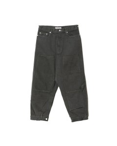 【正規取扱店】beautiful people double-end selvedge denim pants charcoal(ビューティフルピープル)