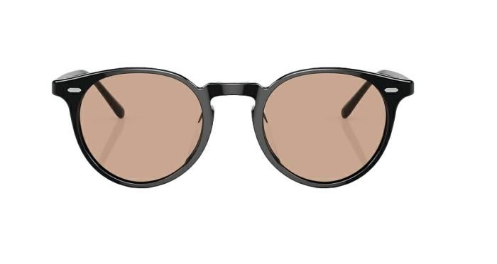 ★オリバーピープルズ メガネ 琥珀 ブラウン オーバル 52□17 140 正規取扱店】OLIVER PEOPLES OV5529U N.02 メガネフレーム 1731