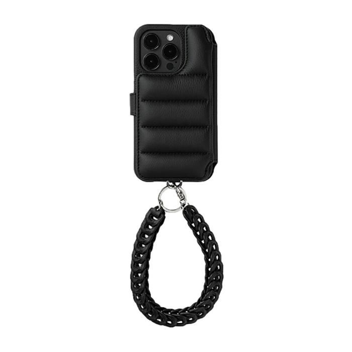 正規取扱店】DEMIU Hand STRAP Symbole BLACK 携帯ストラップ