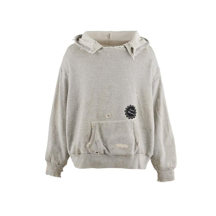 SAINT Mxxxxxx セント マイケル SM-YS8-0000-039/HOODIE/DOUBLE FACE/GRAY パーカー(SAINT  MICHAEL) - THE PARK ONLINE SHOP