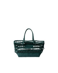 谷Źbeautiful people konbu knit shopping busket bag dark green (ӥ塼ƥեԡץ)