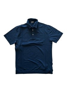 谷ŹZANONE åȥݥ 811818 Polo Shirt ice cotton Z0178 DARK BLUE (Ρ)