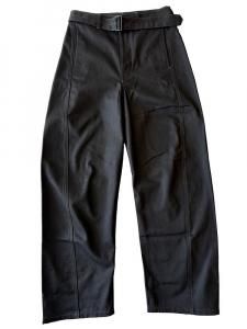 谷ŹLEMAIRE TWISTED BELTED PANTS BLACK (᡼)
