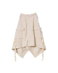 谷Źbeautiful people double-end chino cloth cargo skirt ecru (ӥ塼ƥեԡץ)
