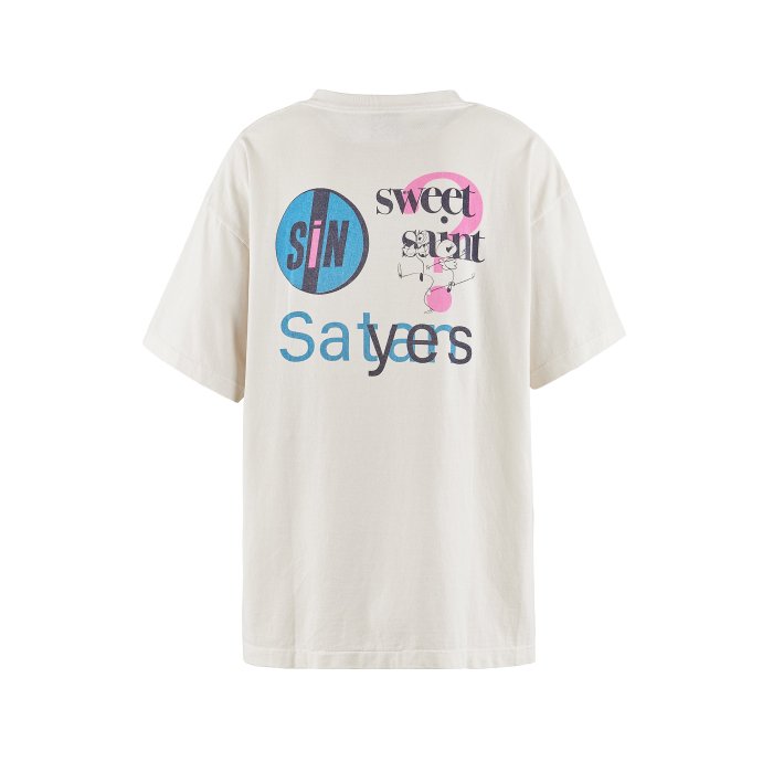 SAINT Mxxxxxx  ޥ SM-YS8-0000-008/SS TEE/SWEET SAINT/WHITE	 / T SAINT MICHAELΥ֥᡼