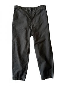 谷ŹLEMAIRE BELTED CARROT PANTS BLACK (᡼)