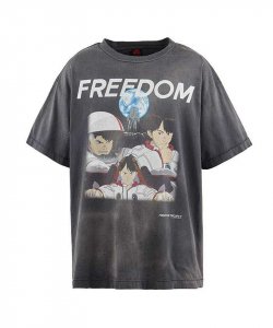 SAINT Mxxxxxx  ޥ SM-YS8-0000-C19 FD_SS TEE/FREEDOM/BLACK  SAINT MICHAEL