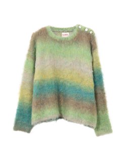 谷ŹKAMIYA Dyeing Knit Sweater GREEN(ߥ)