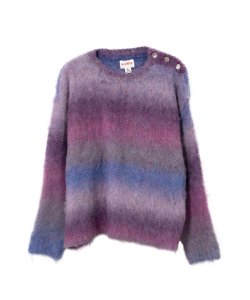 谷ŹKAMIYA Dyeing Knit Sweater PURPLE(ߥ)