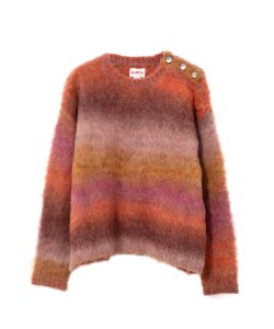 谷ŹKAMIYA Dyeing Knit Sweater ORANGE(ߥ)