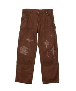 谷ŹKAMIYA Boro Painter Pants BROWN(ߥ)