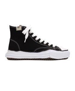 谷ŹMaison MIHARA YASUHIRO ˡ PETERSON OG Sole Canvas High-top Sneaker BLACK (᥾ ߥϥ䥹ҥ)