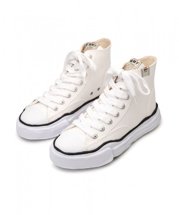 正規取扱店】Maison MIHARA YASUHIRO スニーカー PETERSON OG Sole Canvas High-top Sneaker  WHITE (メゾン ミハラヤスヒロ) - THE PARK ONLINE SHOP