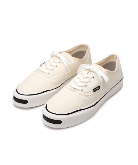 正規取扱店】KAMIYA スニーカー HERC Vulcanize Sneaker WHITE(カミヤ