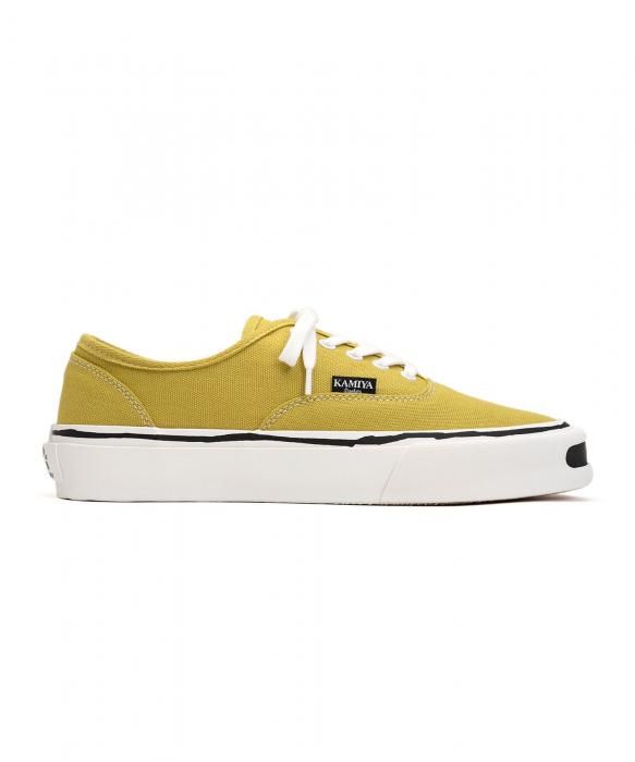 正規取扱店】KAMIYA スニーカー HERC Vulcanize Sneaker YELLOW(カミヤ