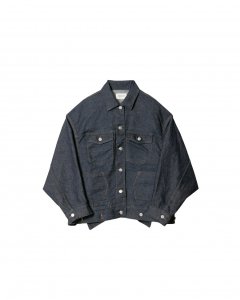 谷Źbeautiful people double-end left hand twill 2nd D-blouson indigo ӥ塼ƥեԡץ